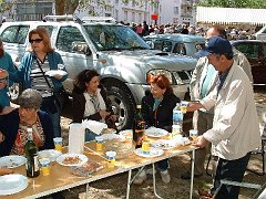 NIMES 2008 30 la bonne bouffe chez Carmen et Claude